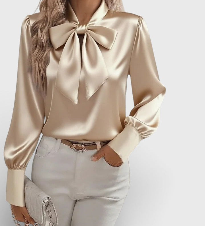 Rosario™ | Blusa elegante con lazo