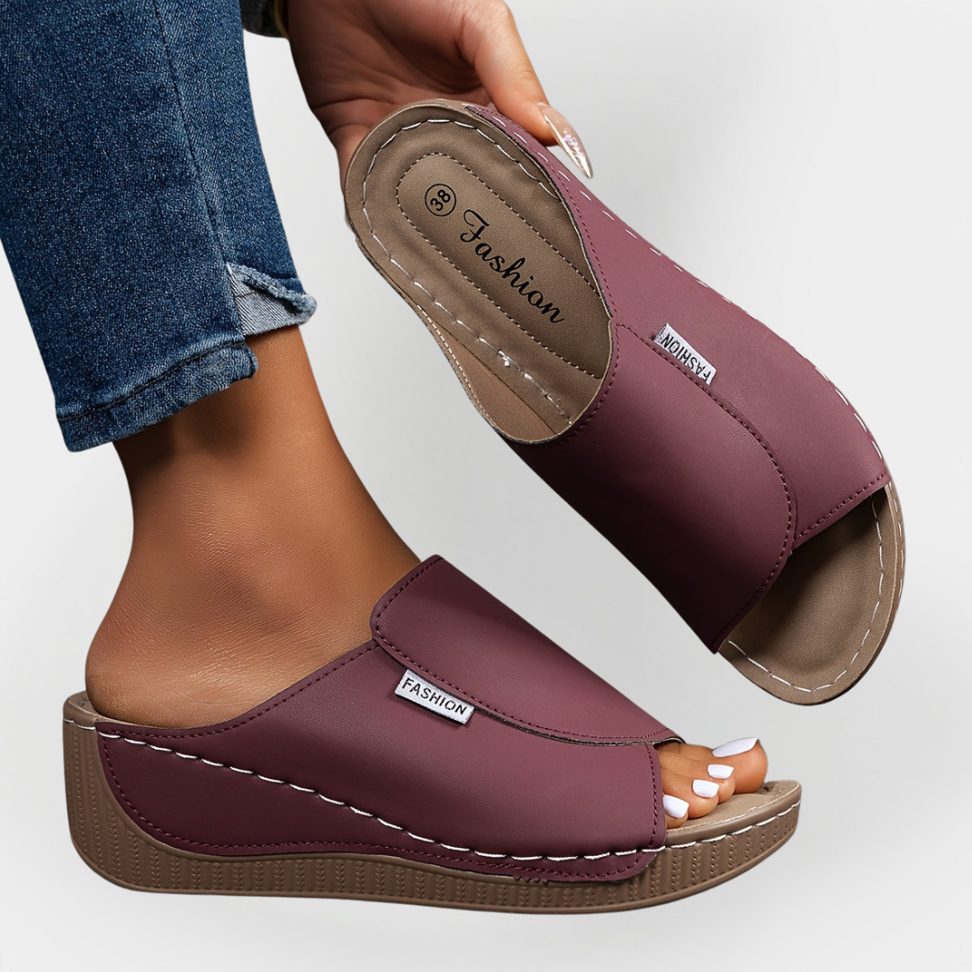 Sandalias de Cuero Ortopédicas