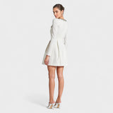 Valeria™ | Vestido corto de terciopelo elegante
