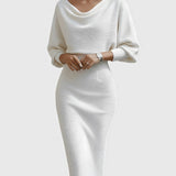 Celia™ | Vestido midi lujoso
