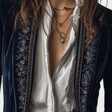 Nuria™ | Chaqueta de Veludo Elegante