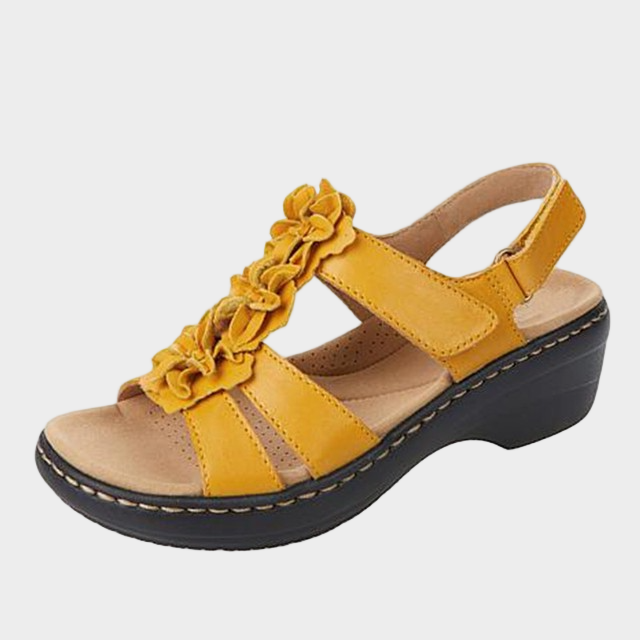 Sandalias bordadas – ortopédicas