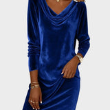 Aurelia™ | Vestido de terciopelo holgado y elegante