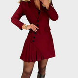 Lucía™ | Vestido blazer elegante con solapa
