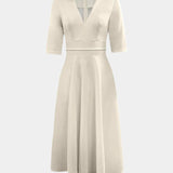Vestido Midi A-Line Nylah Vintage Charm