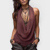 Violeta™ | Top halter de malla elegante