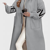 Patricia™ | Abrigo-cárdigan elegante con capucha