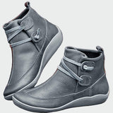 Zoe | Botines Ortopédicos De Cuero Premium Con Soporte