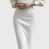 Celia™ | Vestido midi lujoso