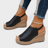 Laura™ | Sandalias cuña ortopédicas