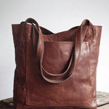 Leonor™ | Bolso tote de piel