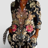 Irene™ | Camisa estampada con cuello