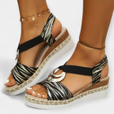 Sandalias romanas con trenzado