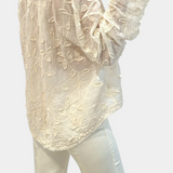 Camisa de Encaje Bordado Prairie