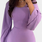 Vestido de Punto Livia con Cintura