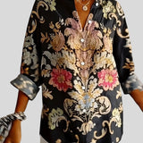 Irene™ | Camisa estampada con cuello