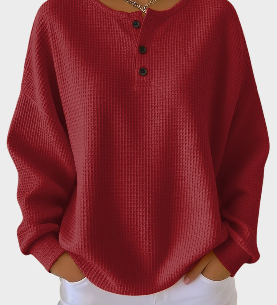 Rosa™ | Jersey waffle cómodo y elegante