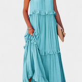 Vestido Monica de Comodidad Atemporal con Frescura Natural