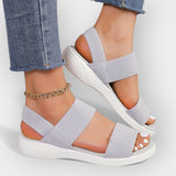 Sandalias elásticas cómodas