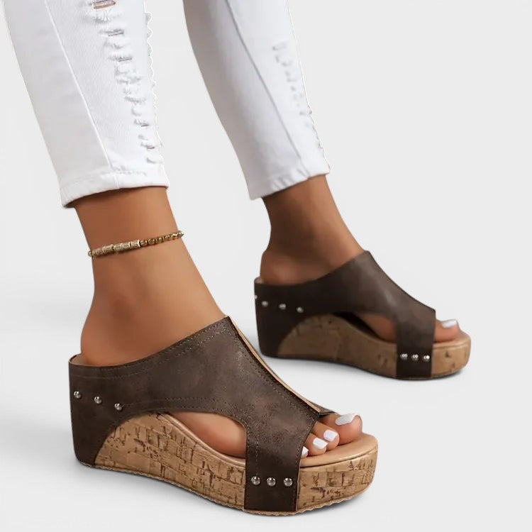 Melissa™ | Sandalias de cuña elegantes y cómodas