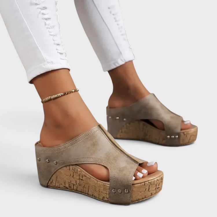 Melissa™ | Sandalias de cuña elegantes y cómodas
