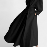 Vestido Maxi de Manga Larga Miriam Retro