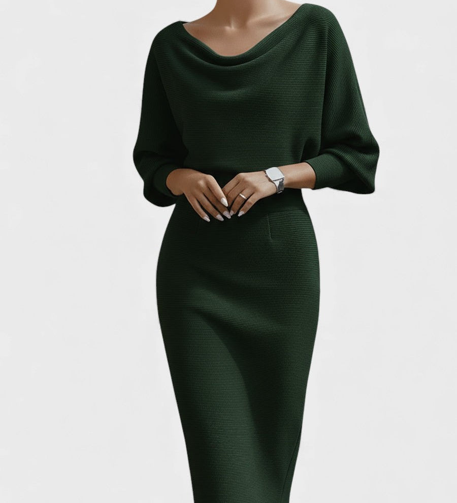 Celia™ | Vestido midi lujoso