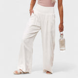 Susana™ | Pantalones Amplios de Algodón y Lino