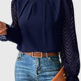 Blusa de Manga Larga Náutica Helga