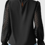 Blusa de Manga Larga Náutica Helga
