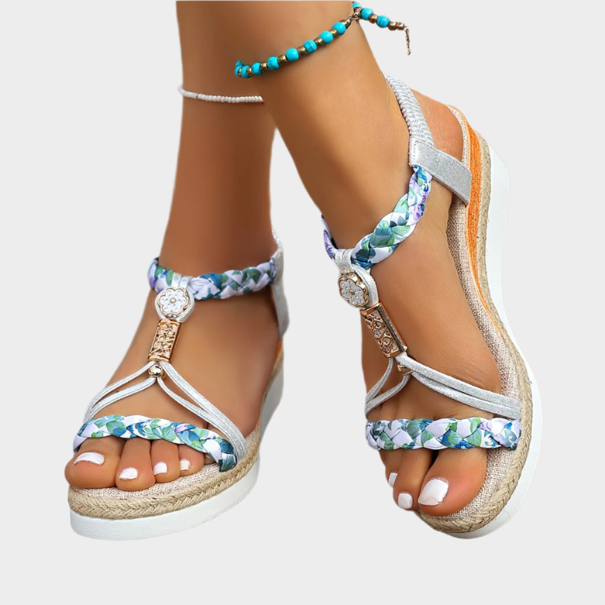 Sandalias con suela cómoda y plataforma