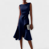 Sofia™ | Vestido midi plisado