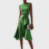Sofia™ | Vestido midi plisado