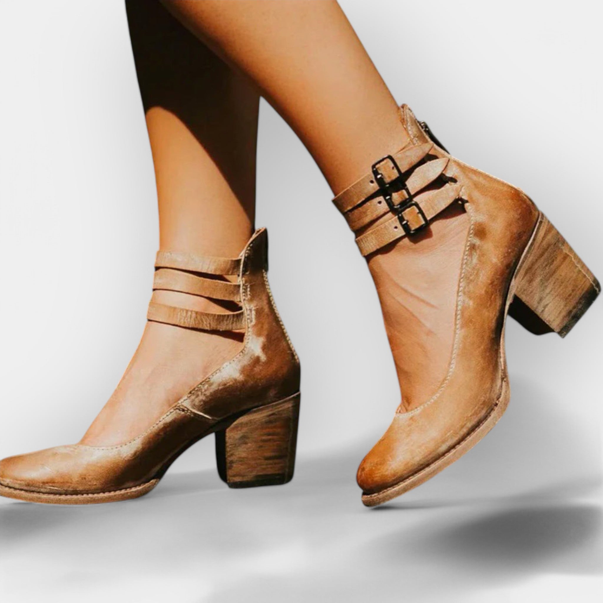 Sandalias con tacón cómodo
