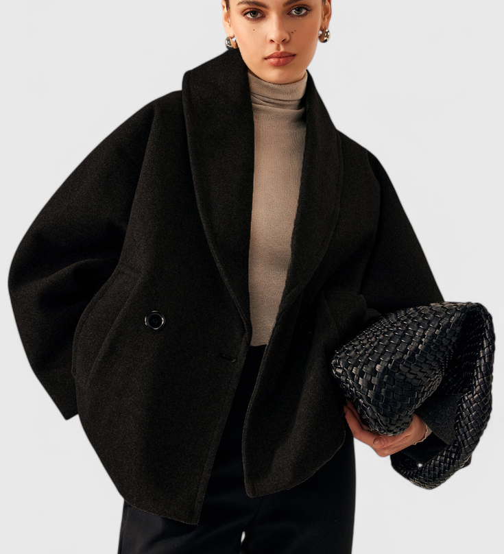 Helena™ | Abrigo de Tweed Oversized
