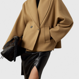 Helena Abrigo de Tweed Oversized