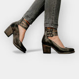 Sandalias con tacón cómodo