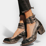 Sandalias con tacón cómodo