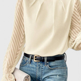 Blusa de Manga Larga Náutica Helga