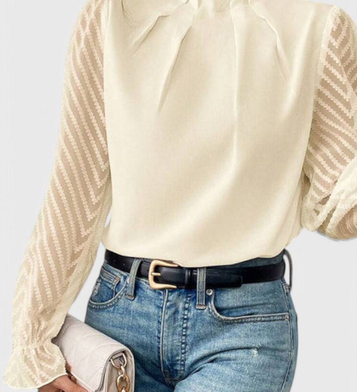 Blusa de Manga Larga Náutica Helga