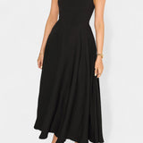 Vestido Midi A-Line Mary Sin Mangas