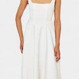 Vestido Midi A-Line Mary Sin Mangas