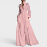Inés™ | Vestido largo fluido