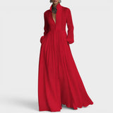 Inés™ | Vestido largo fluido