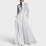 Inés™ | Vestido largo fluido