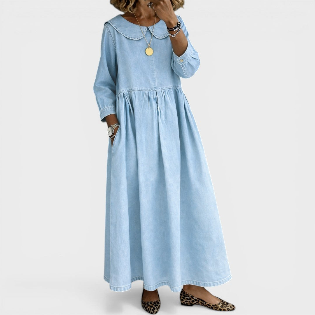 Josefa™ | Vestido vaquero elegante