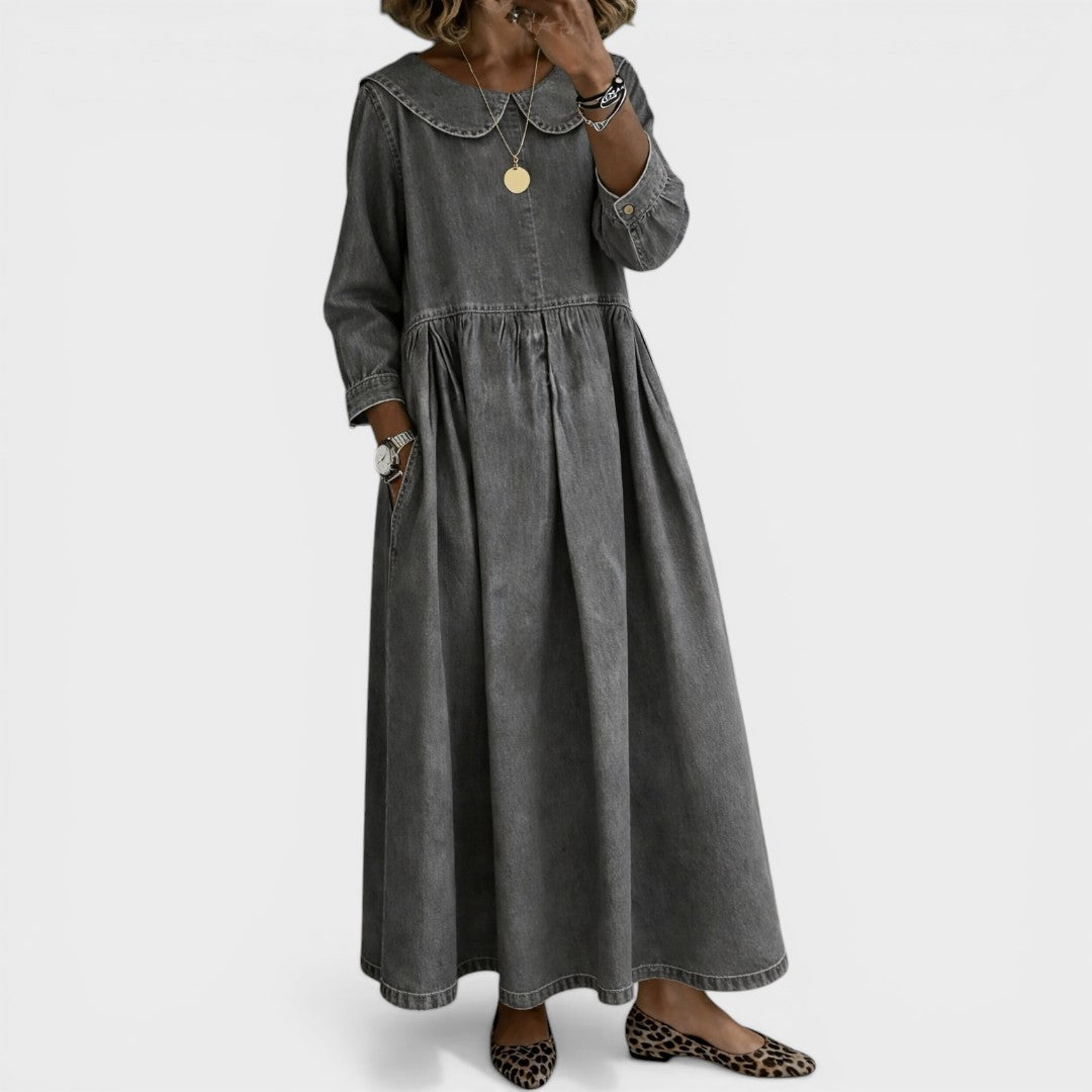 Josefa™ | Vestido vaquero elegante
