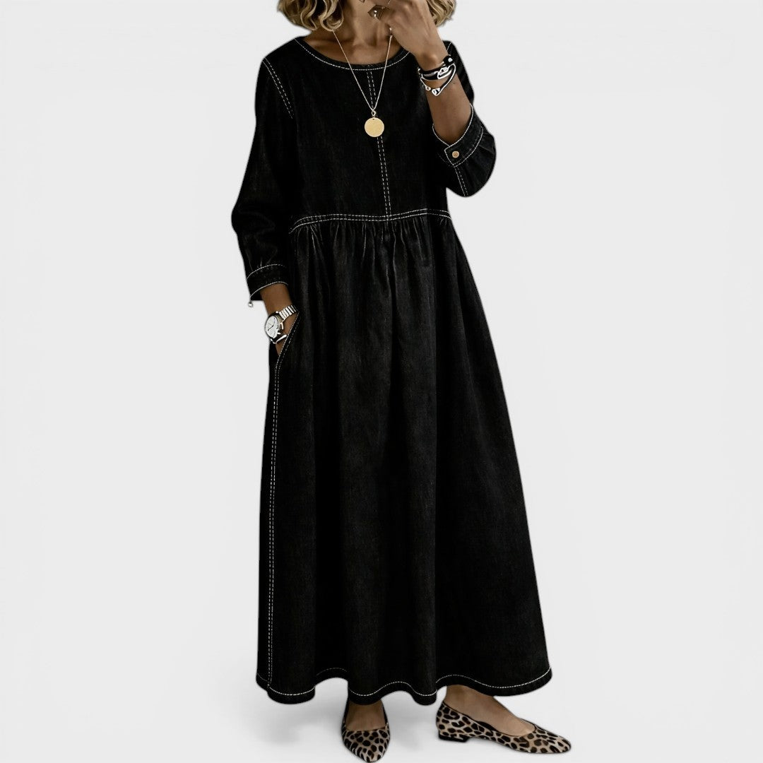 Josefa™ | Vestido vaquero elegante