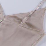 Vestido V-Cuello Flowy Elina