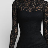 Florentina™ | Vestido maxi negro elegante